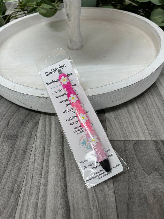Epoxy Glitter Pen-Flower/Nature