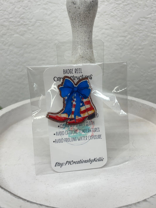Badge Reel Toppers-Patriotic