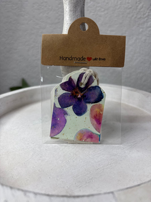 Floral Gift Tags (3 in pack)
