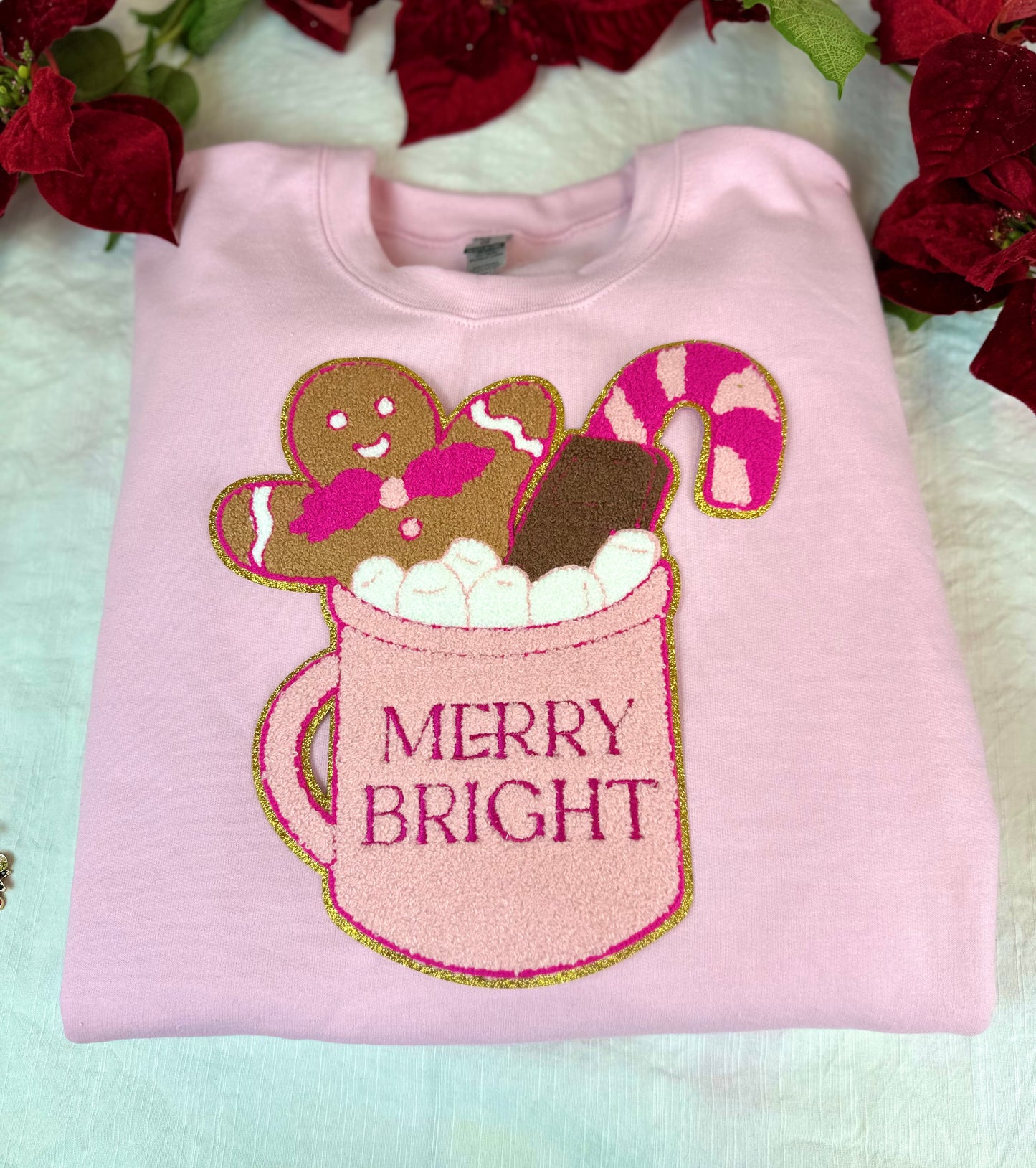 Merry Bright Christmas Mug Sweatshirt