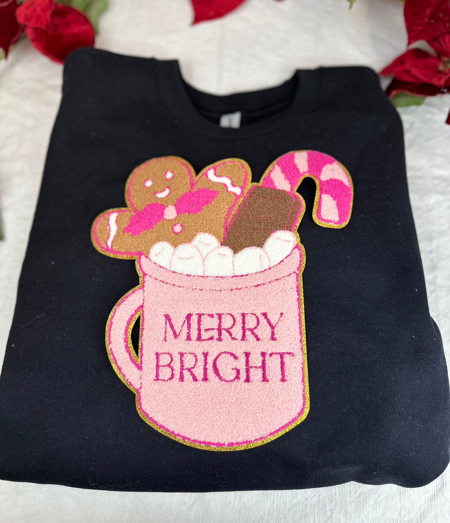 Merry Bright Christmas Mug Sweatshirt