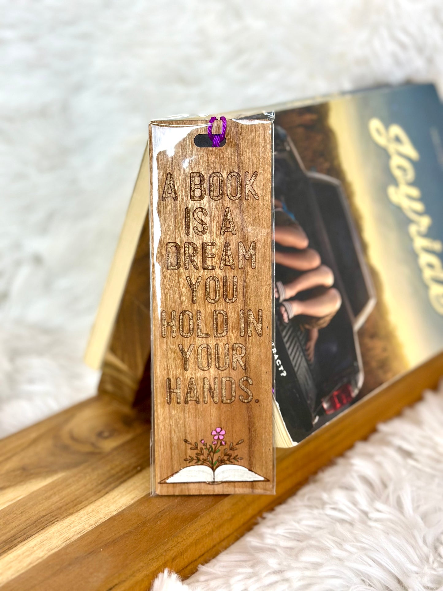 Wooden Hand painted Bookmarks