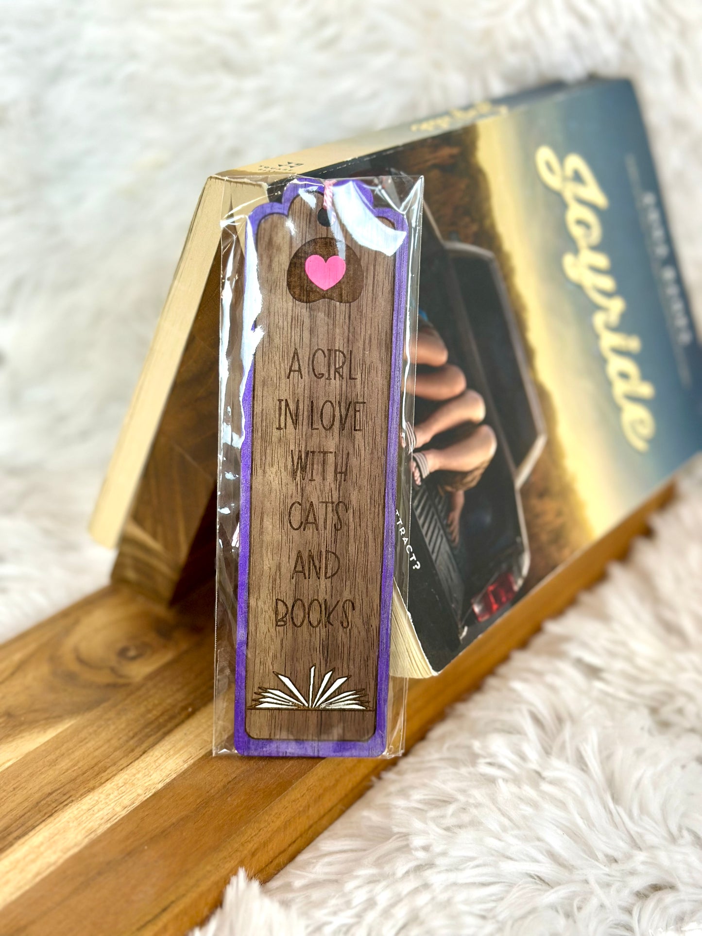 Wooden Hand painted Bookmarks