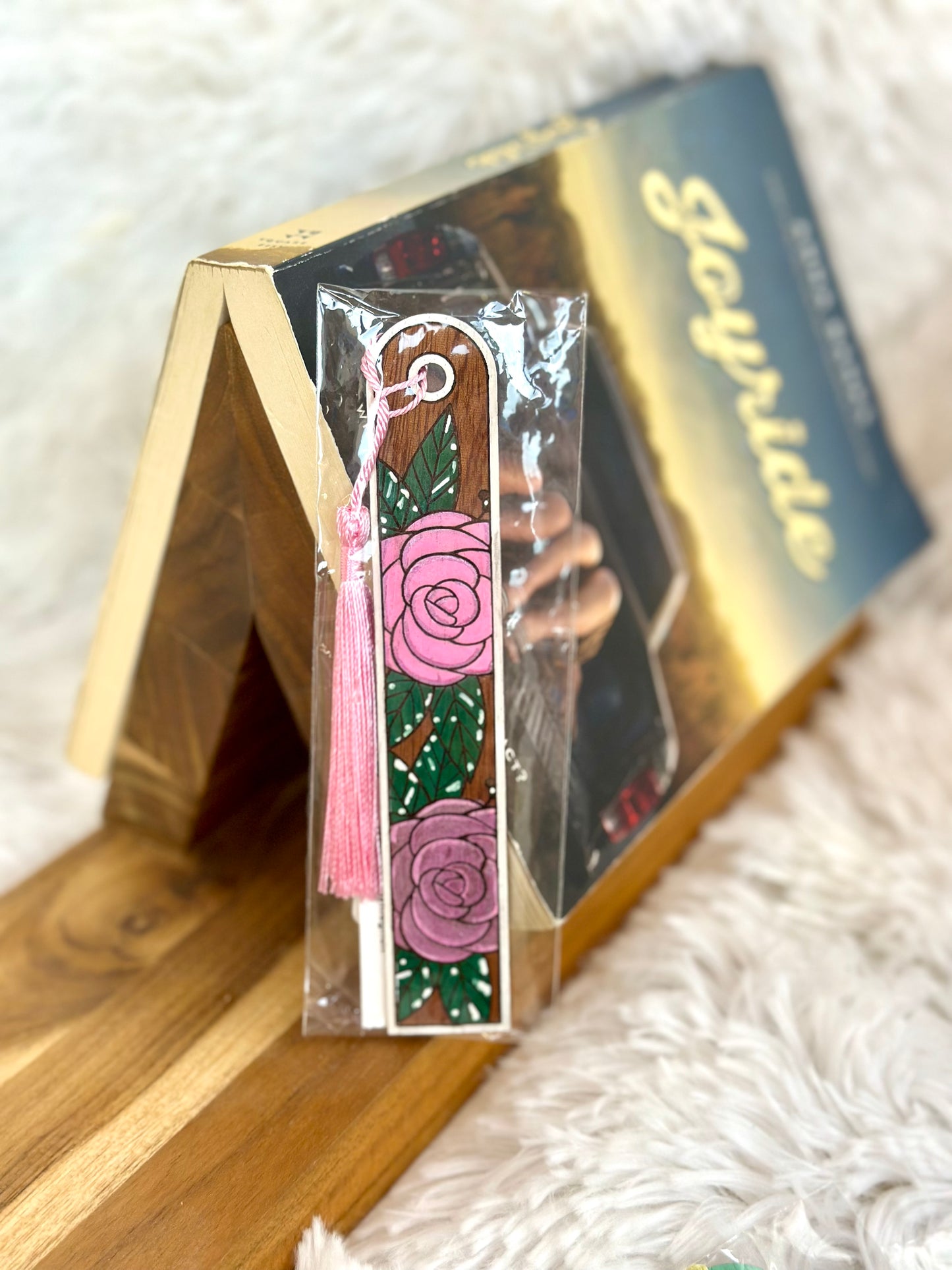 Wooden Hand painted Bookmarks