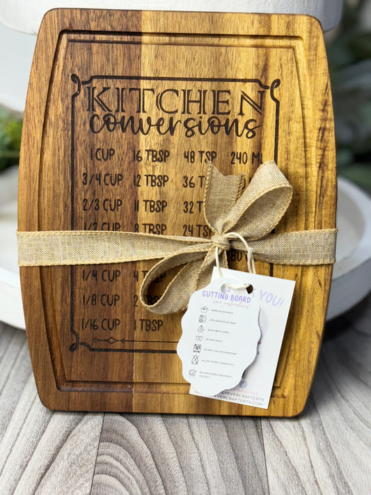 Engraved Cutting Board