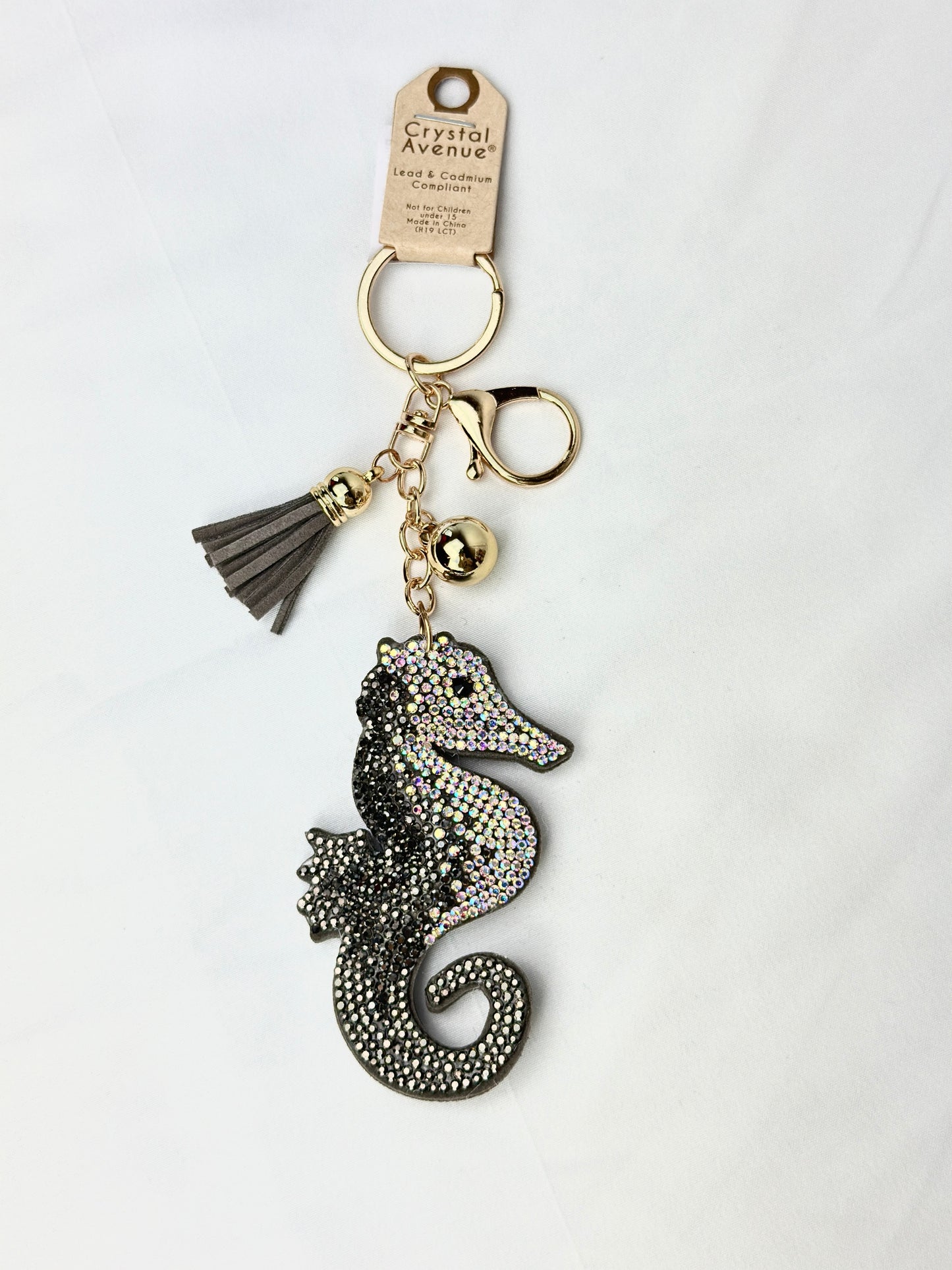 Bling puff keychains