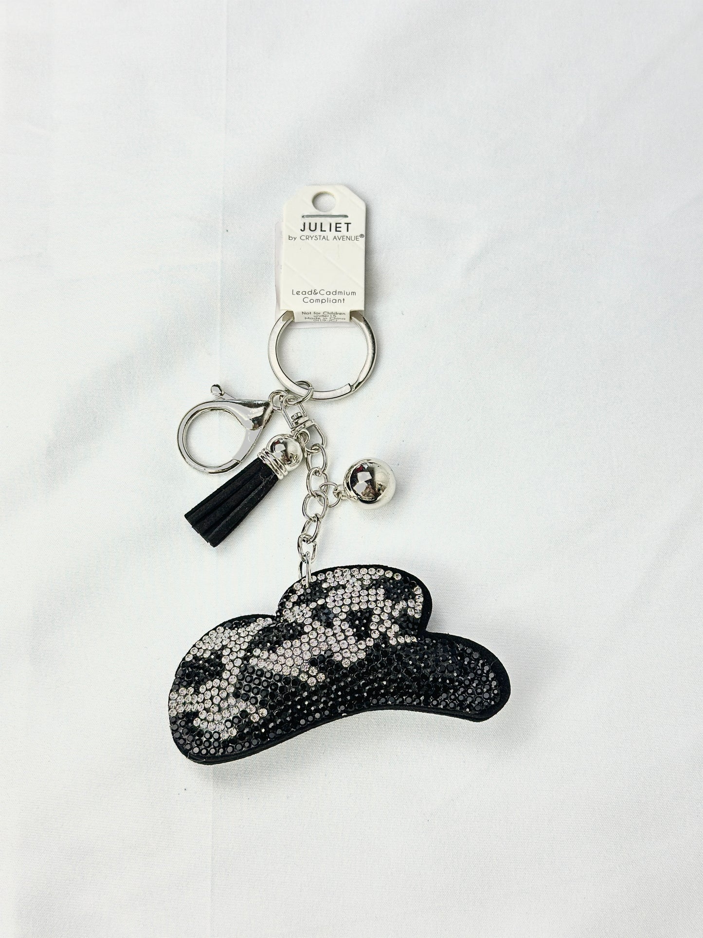 Bling puff keychains