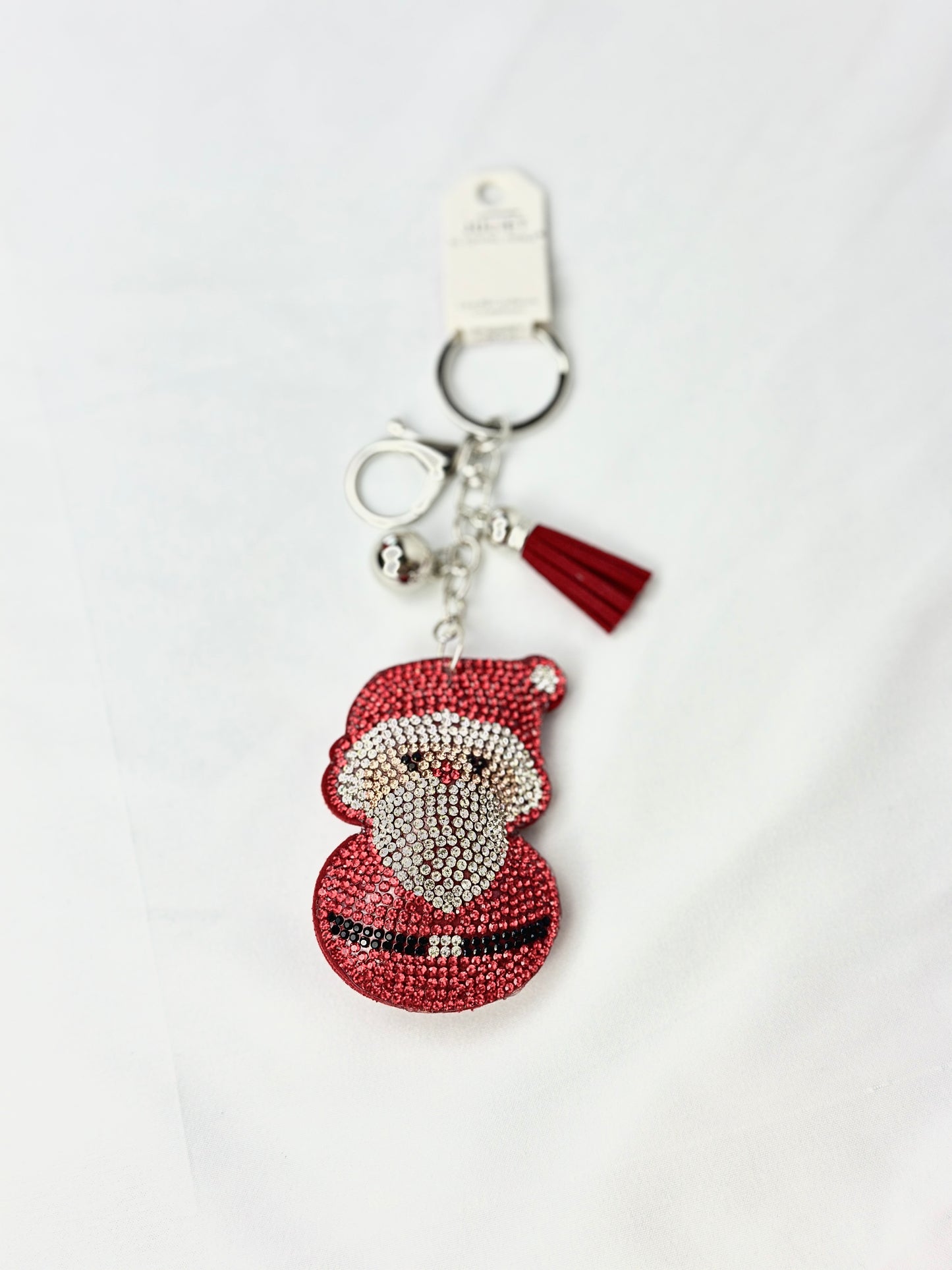 Bling puff keychains