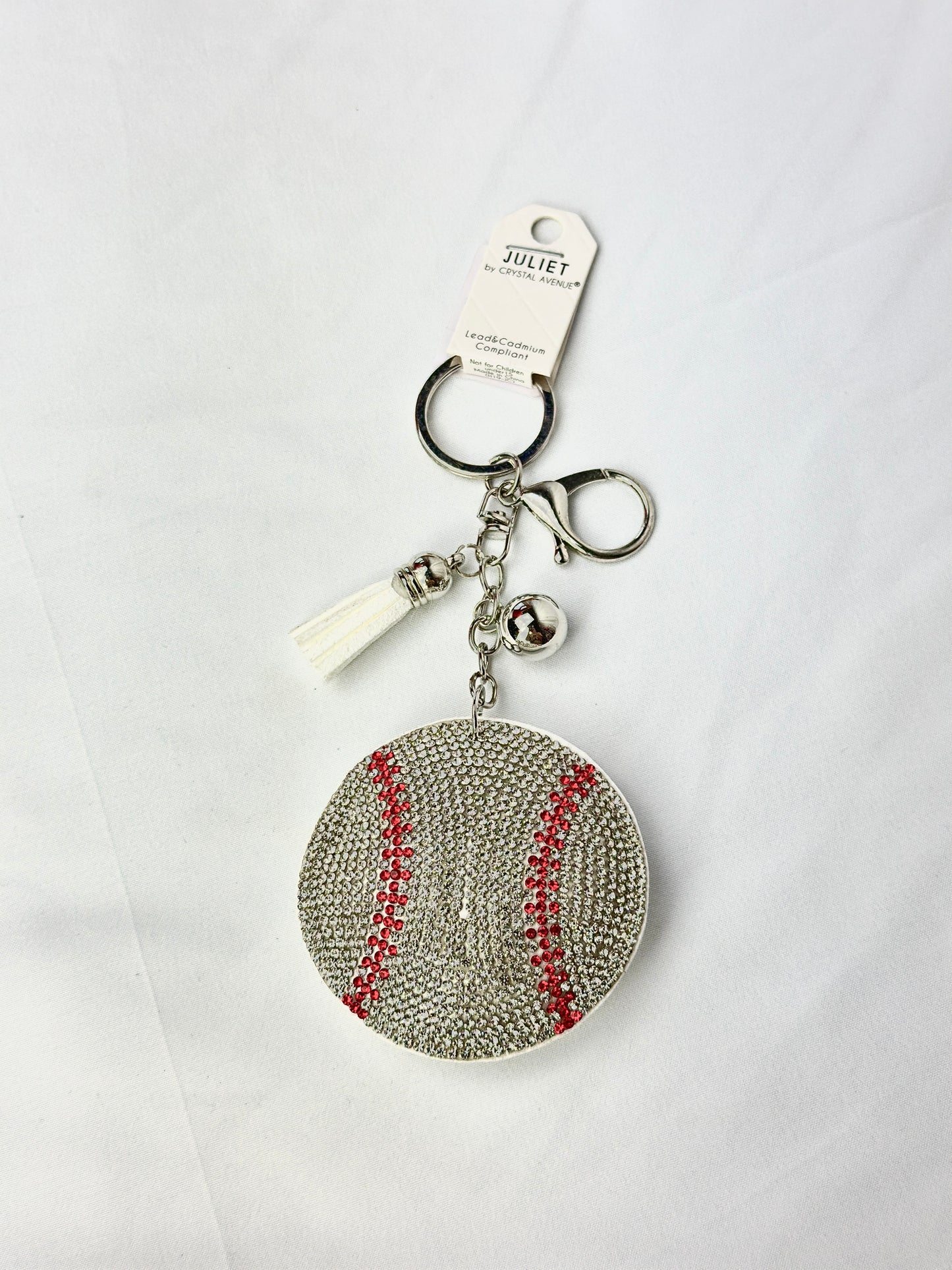 Bling puff keychains