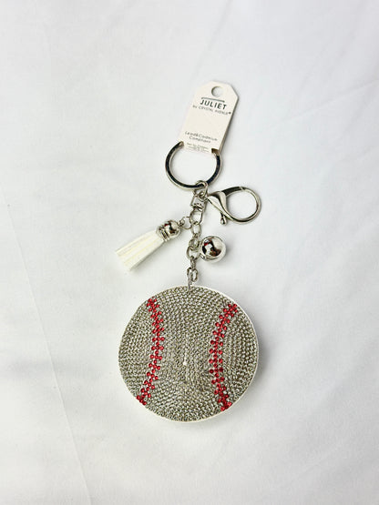 Bling puff keychains