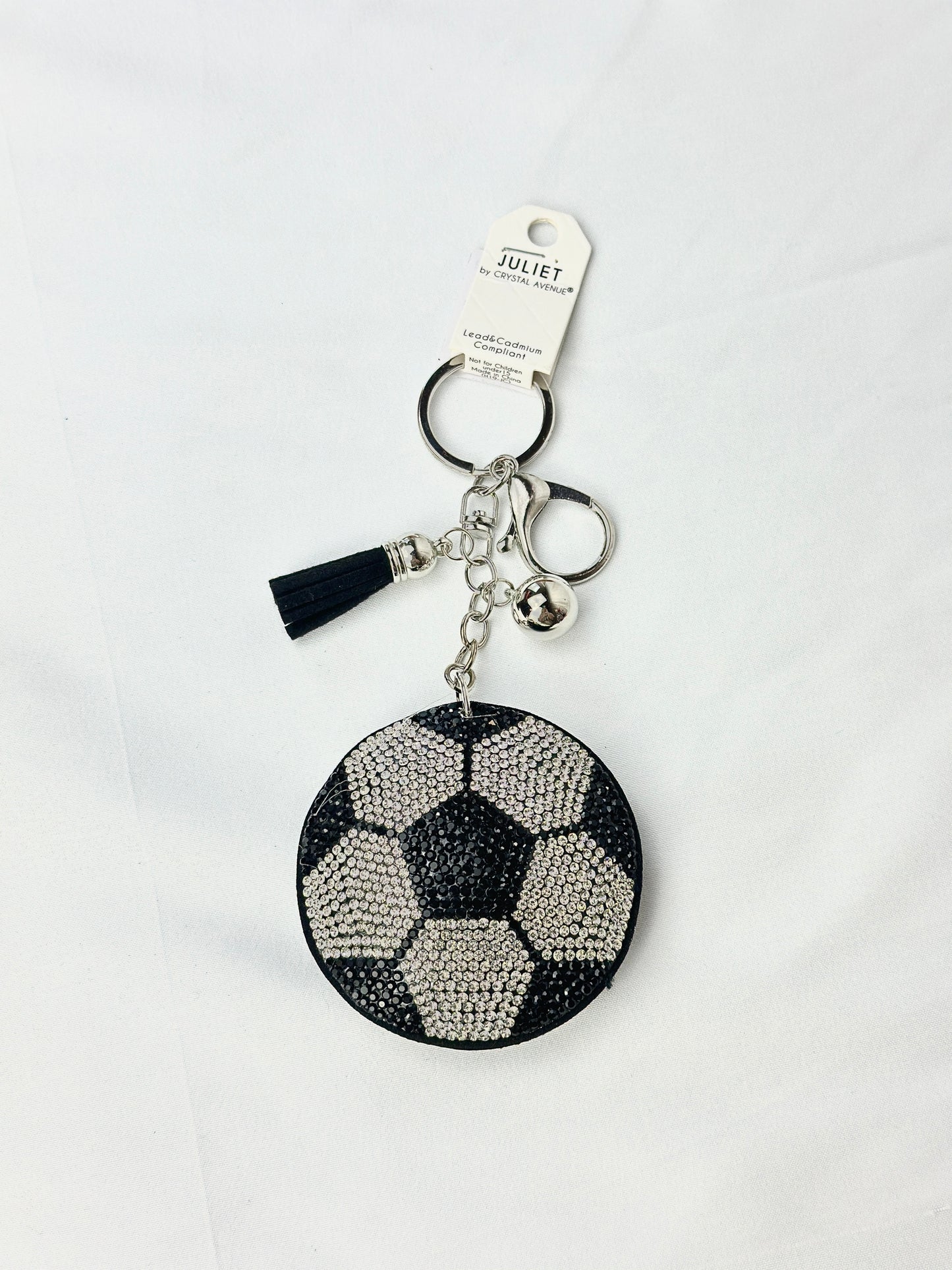 Bling puff keychains