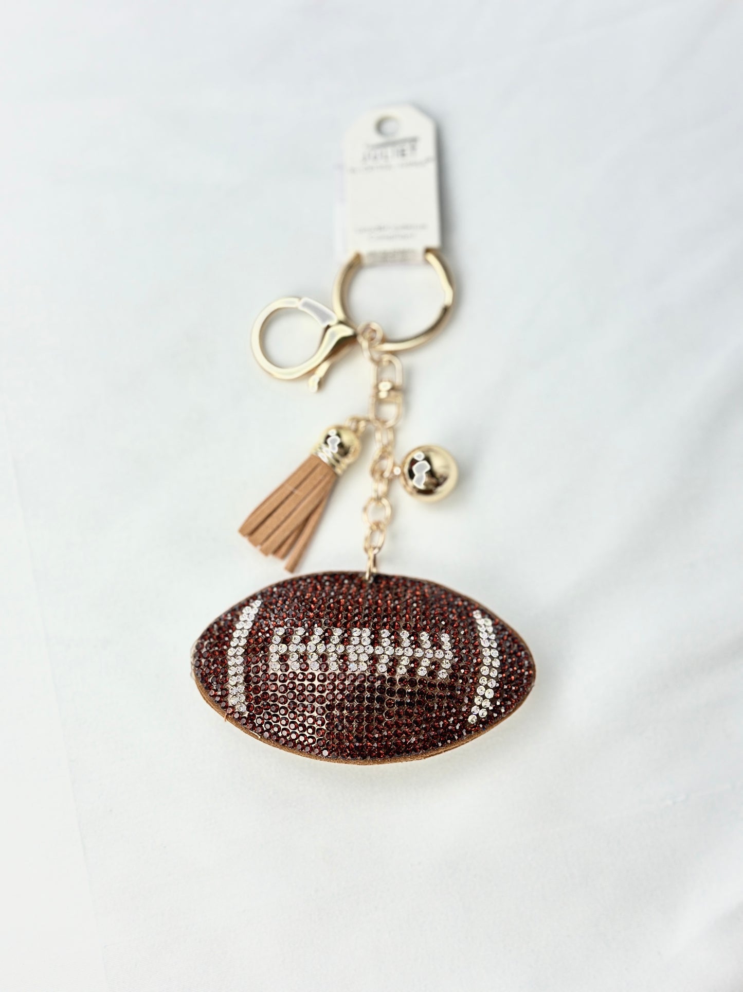 Bling puff keychains