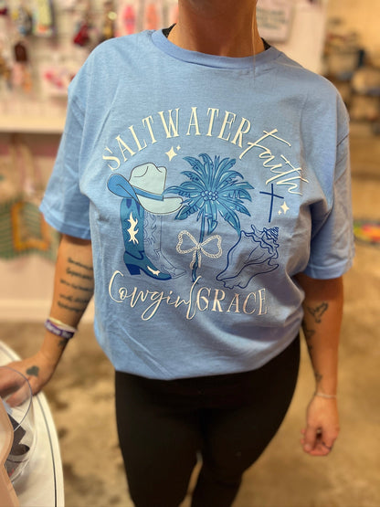 Salt Water Faith Tee
