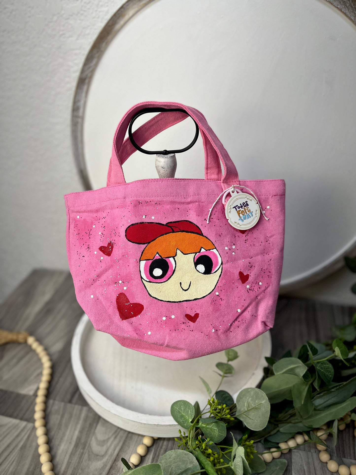 90s Cartoon Inspired Mini Totes