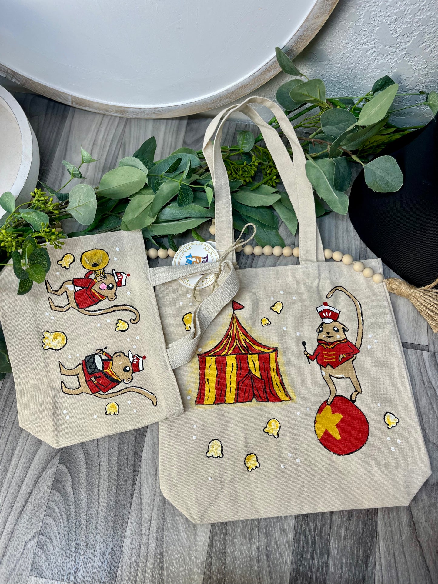 Hand Painted Tote Sets