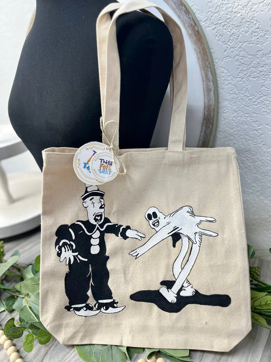 Seasonal Hand Painted Totes
