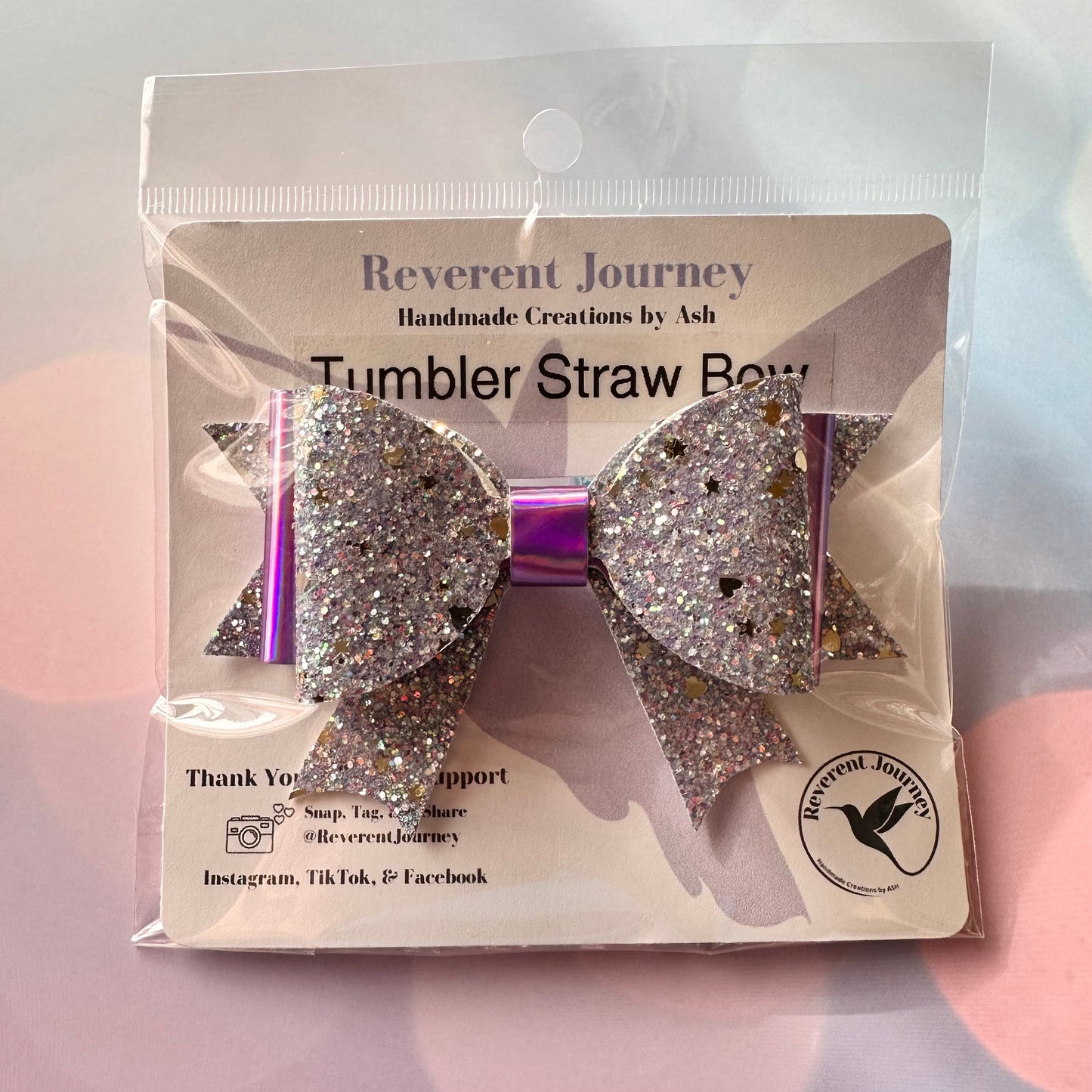 Tumbler Straw Bow