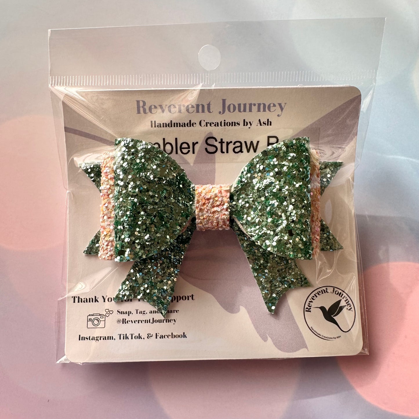 Tumbler Straw Bow