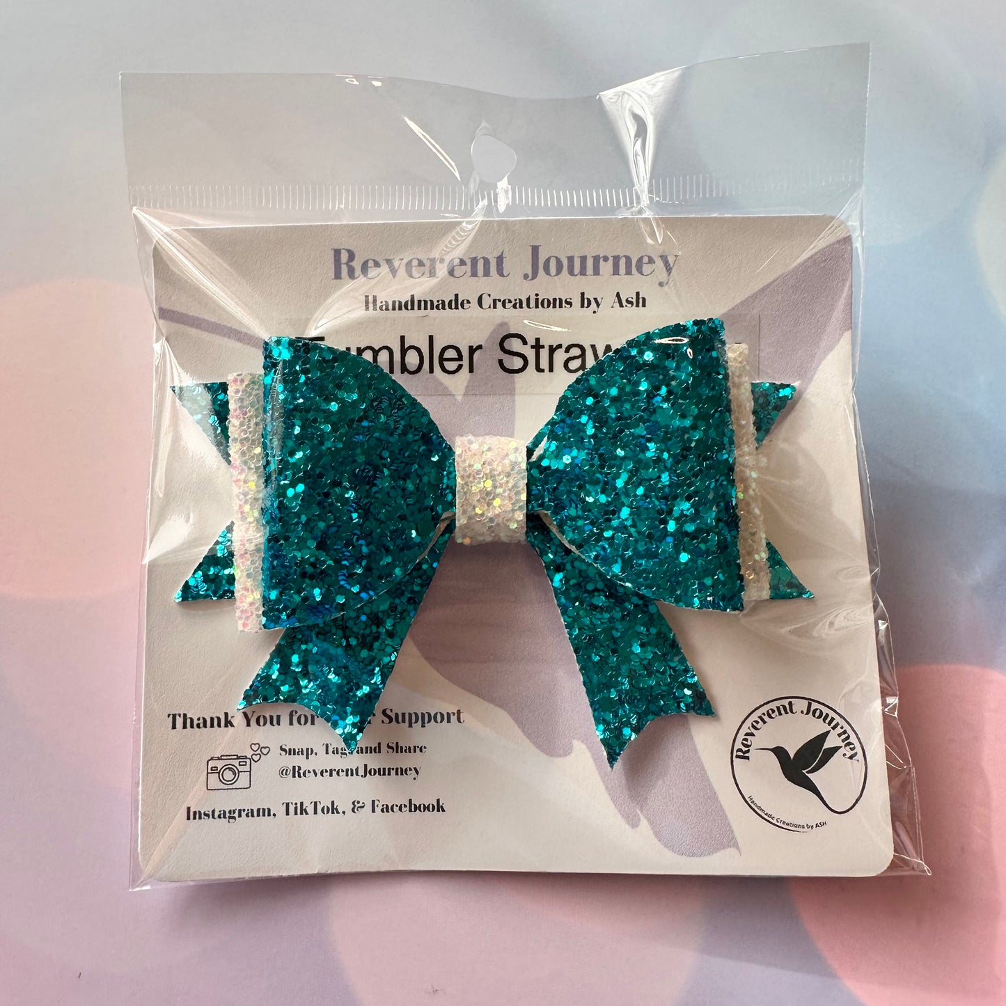 Tumbler Straw Bow