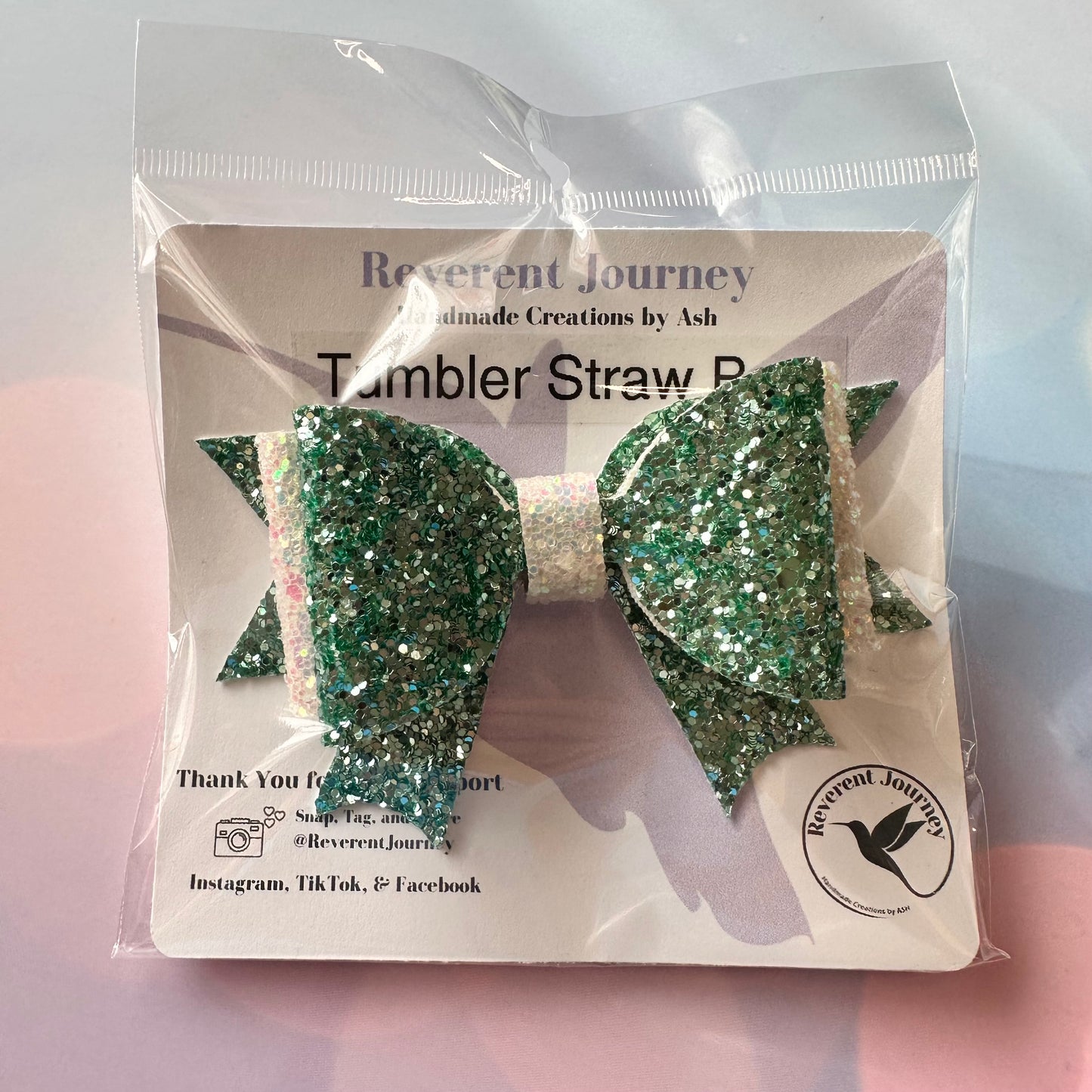 Tumbler Straw Bow