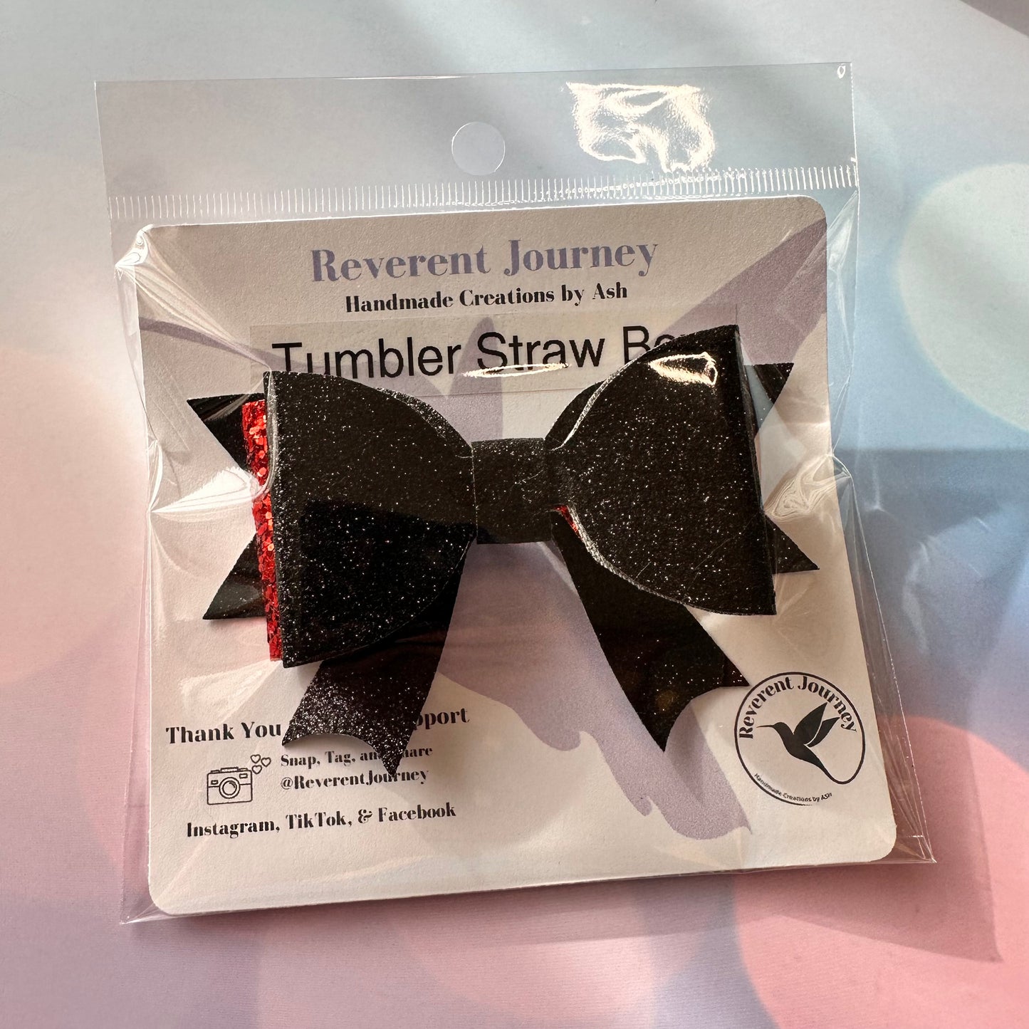 Tumbler Straw Bow