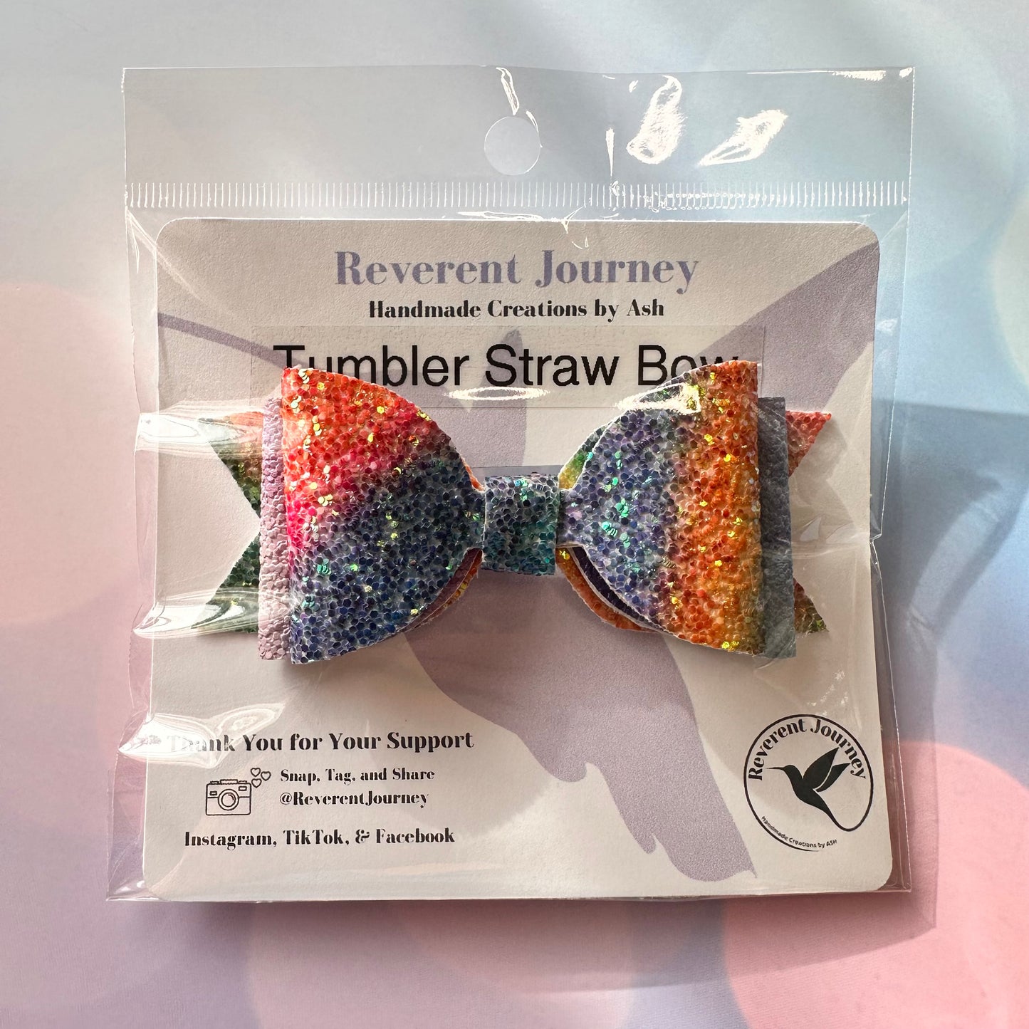 Tumbler Straw Bow