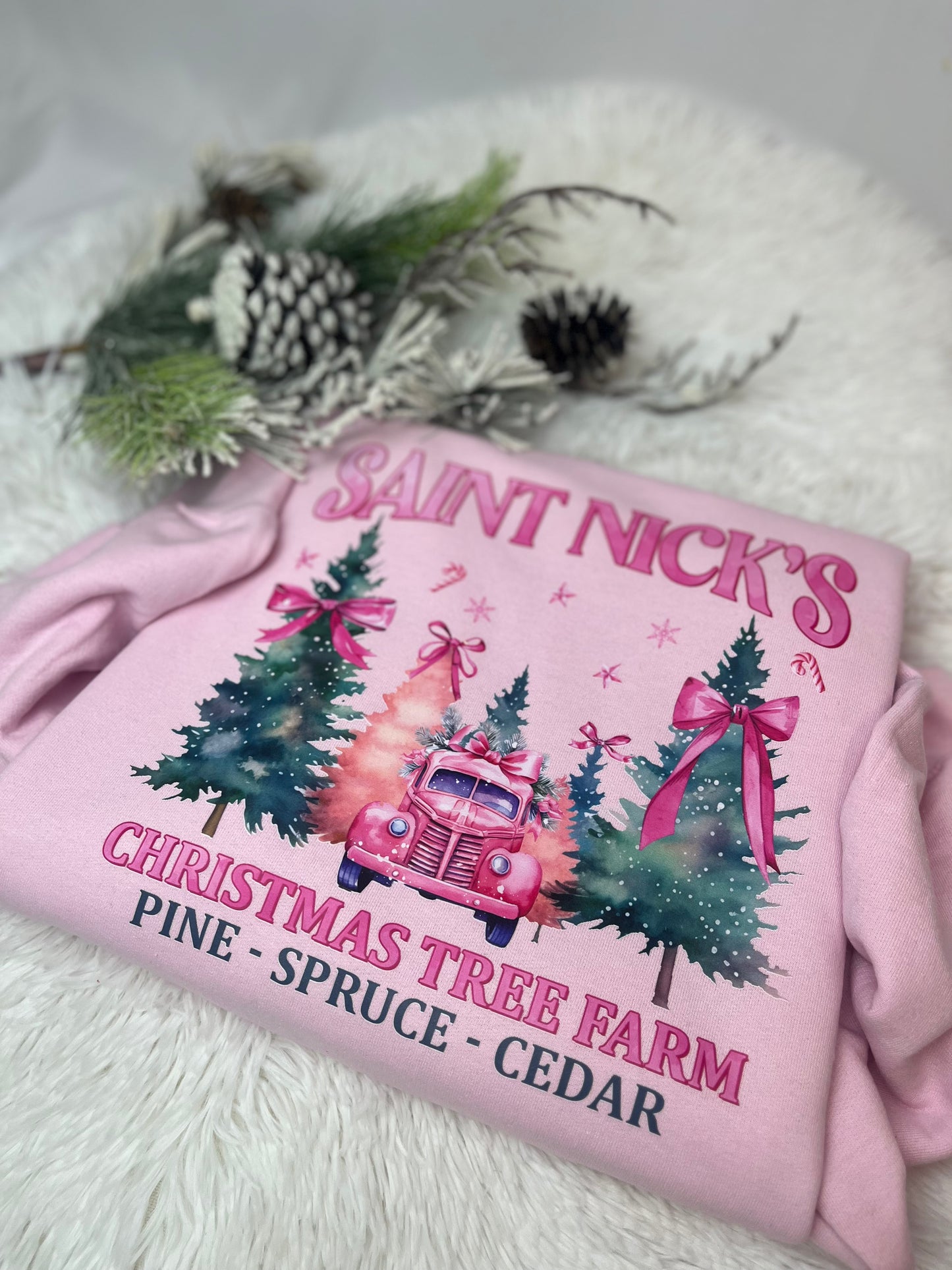 Saint Nick's Christmas Tree Farm Shirt