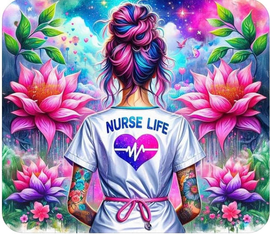 Nurse Life 20 oz skinny