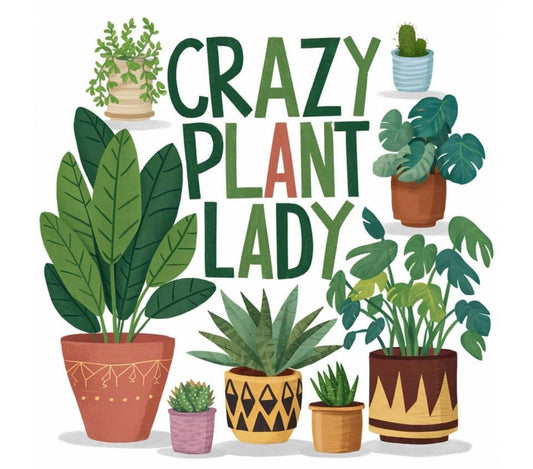 Crazy Plant Lady 20 oz skinny
