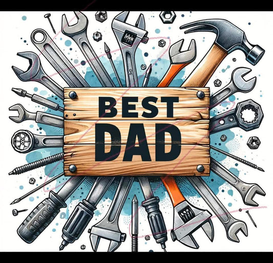 Best Dad 20 oz skinny