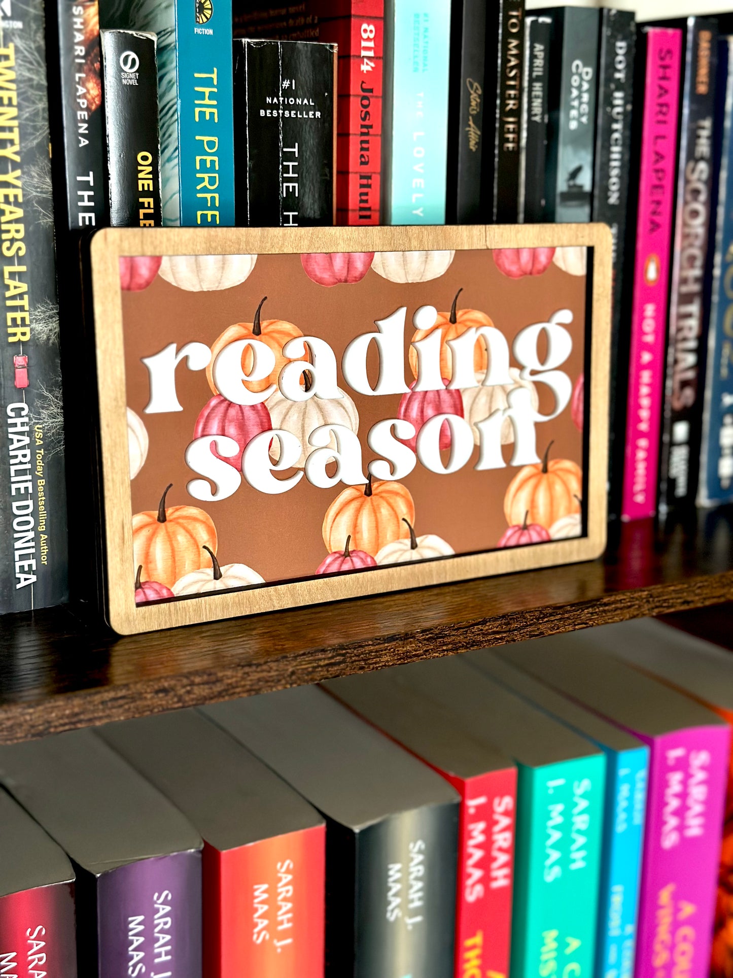 Reading Season Fall Sign