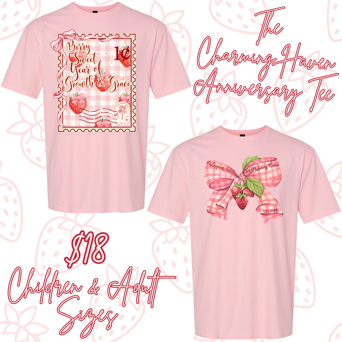 The Charming Haven One Year Tee