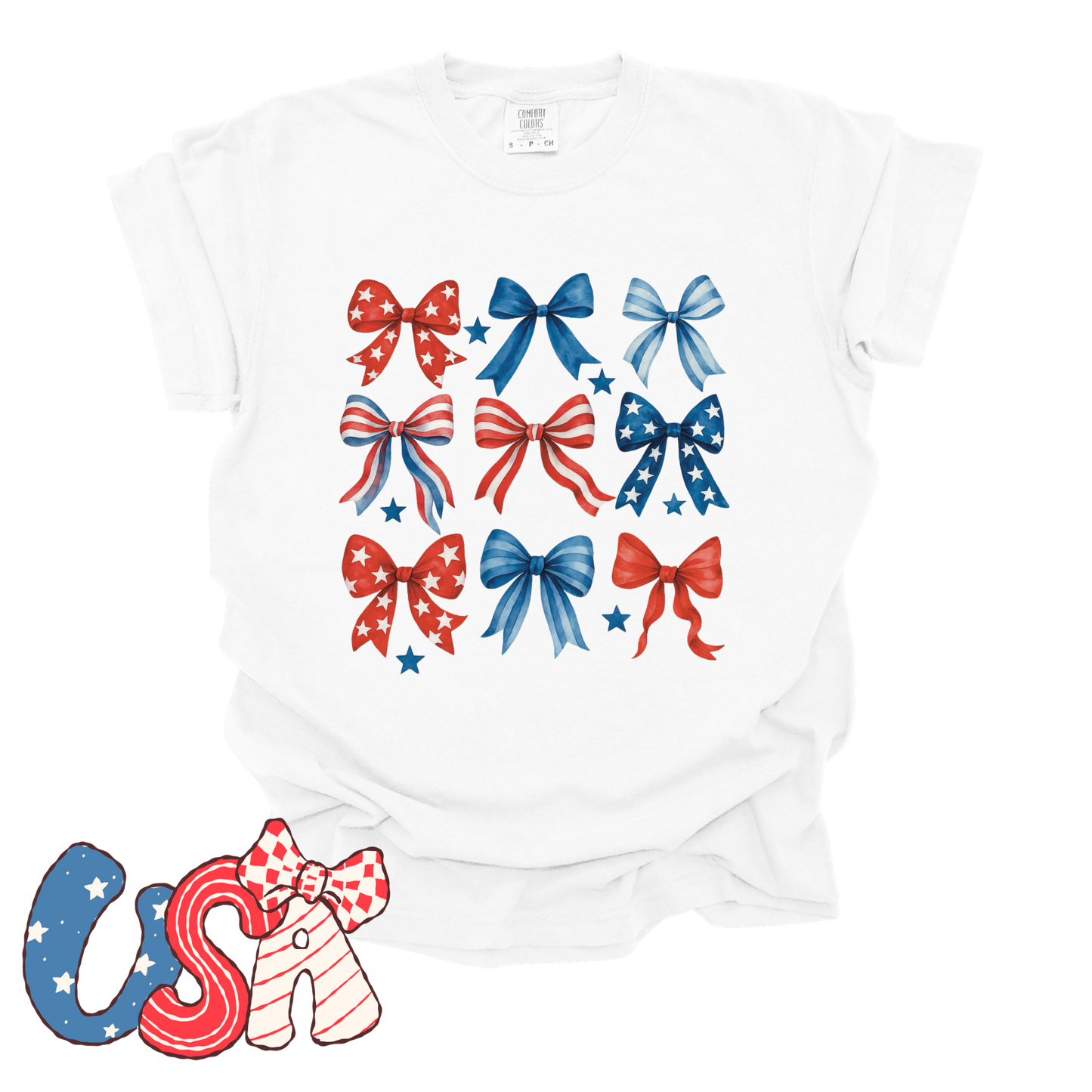 Patriotic Bows Tee