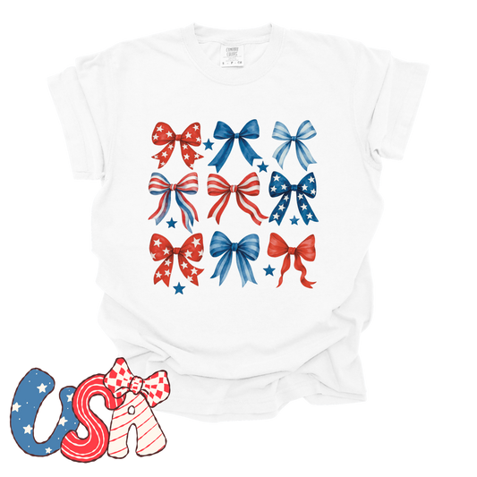 Patriotic Bows Tee