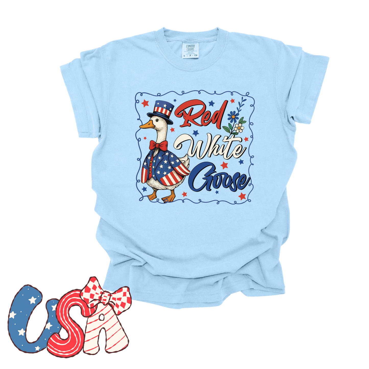 Red, White, Goose