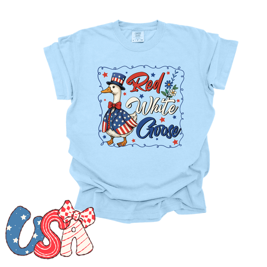 Red, White, Goose