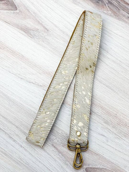 Textured Cowhide Purse Straps