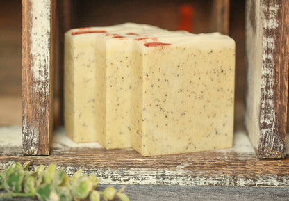 Coffeehouse Cold Process Exfoliating Bar Soap,  4 oz.