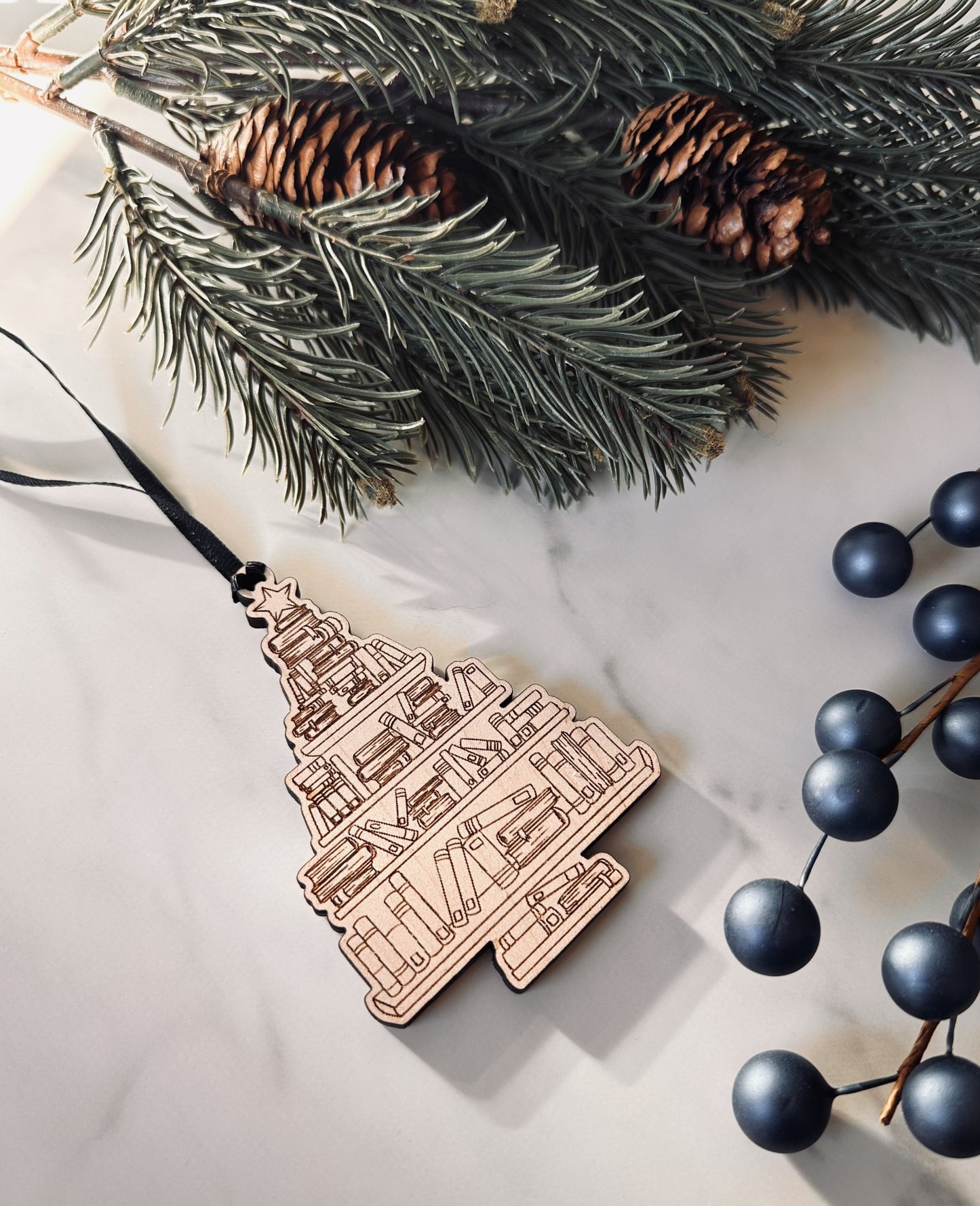 Bookish Christmas Tree