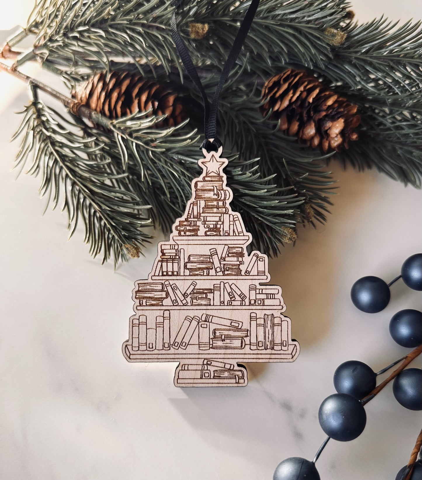 Bookish Christmas Tree