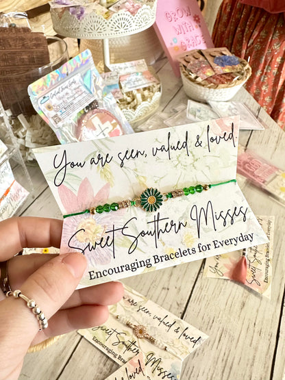Surprise Faith Flower Braclet