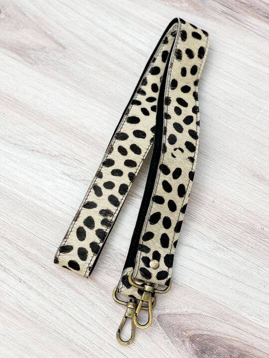 Textured Cowhide Purse Straps