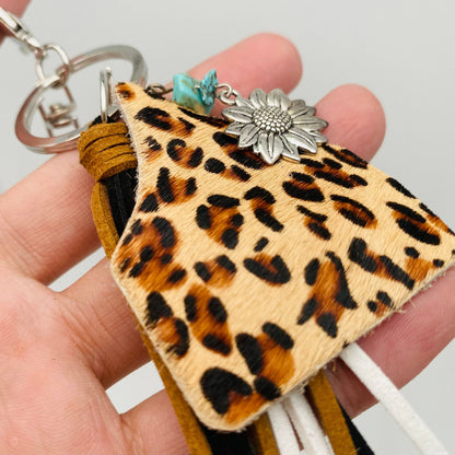 Leopard Keychain