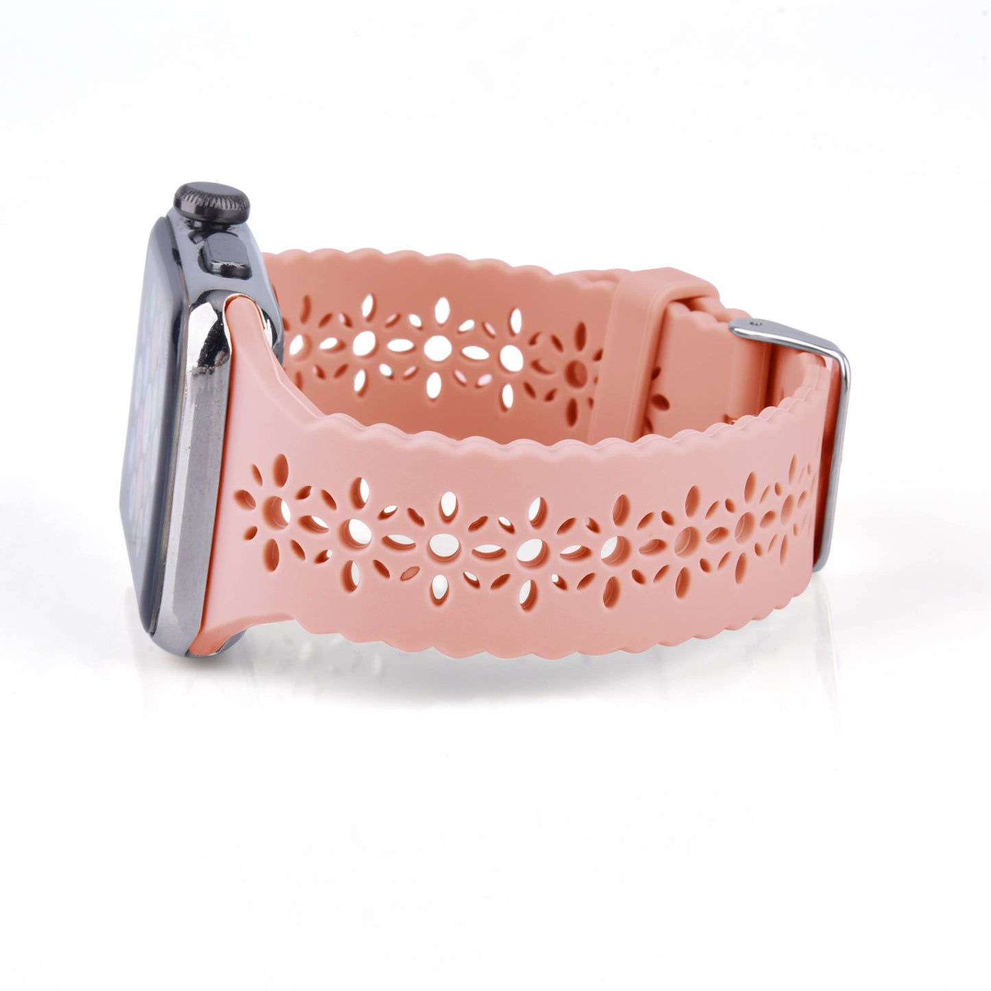 Pink 38/40/41mm Silicone Watch Band