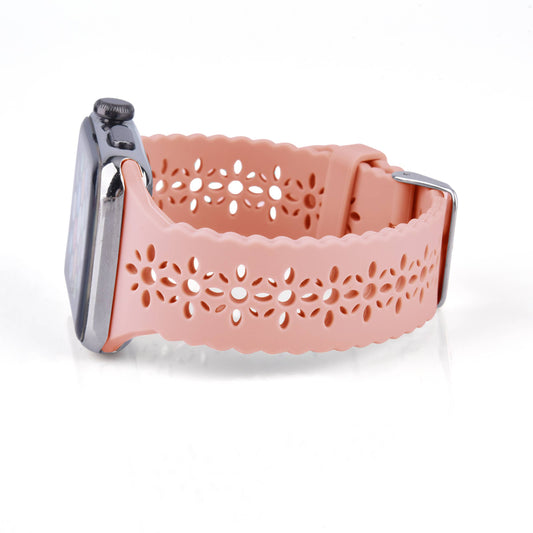 Pink 38/40/41mm Silicone Watch Band