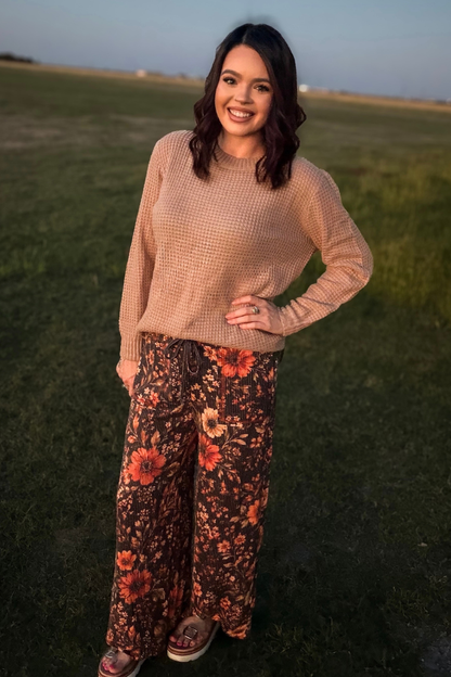 Amber Blossom Pants