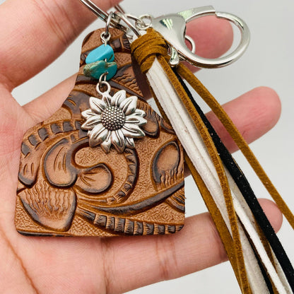 Leopard Keychain