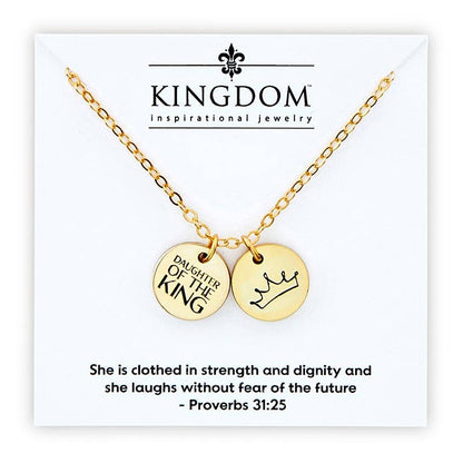 Double Coin Necklaces