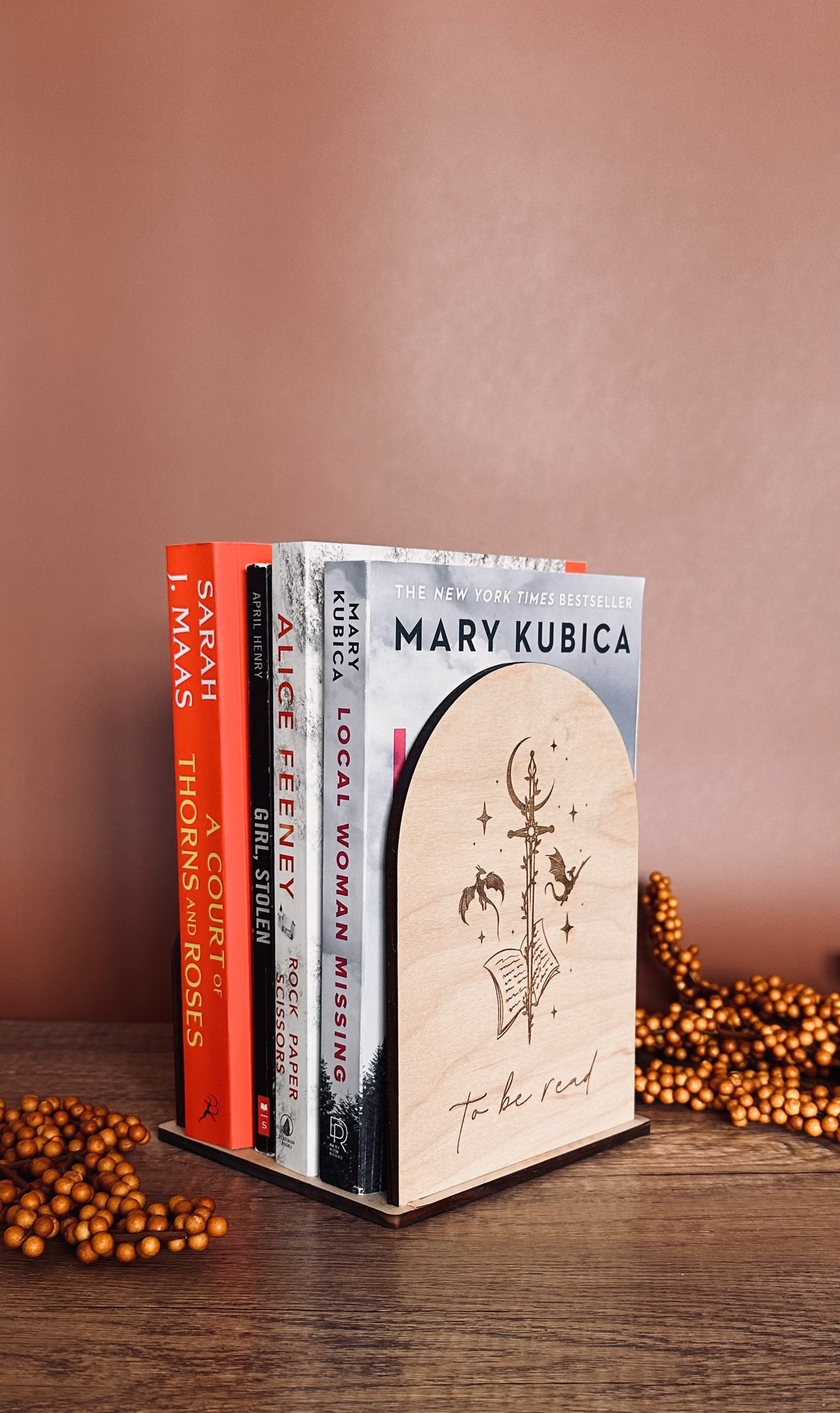 Fantasy Themed TBR Stand
