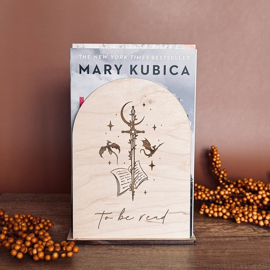 Fantasy Themed TBR Stand